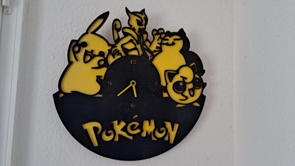 Horloge murale Pokemon