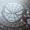 Lot 4 sous verres en acier Gravés Avengers – Image 3