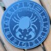 Lot 4 sous verres en acier Gravés signes du Zodiac – Image 3