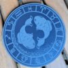 Lot 4 sous verres en acier Gravés signes du Zodiac – Image 4