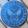 Lot 4 sous verres en acier Gravés signes du Zodiac – Image 5