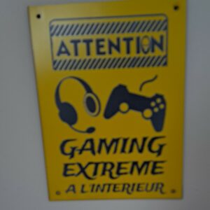 pancarta porte gaming extreme