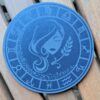 Lot 4 sous verres en acier Gravés signes du Zodiac – Image 6
